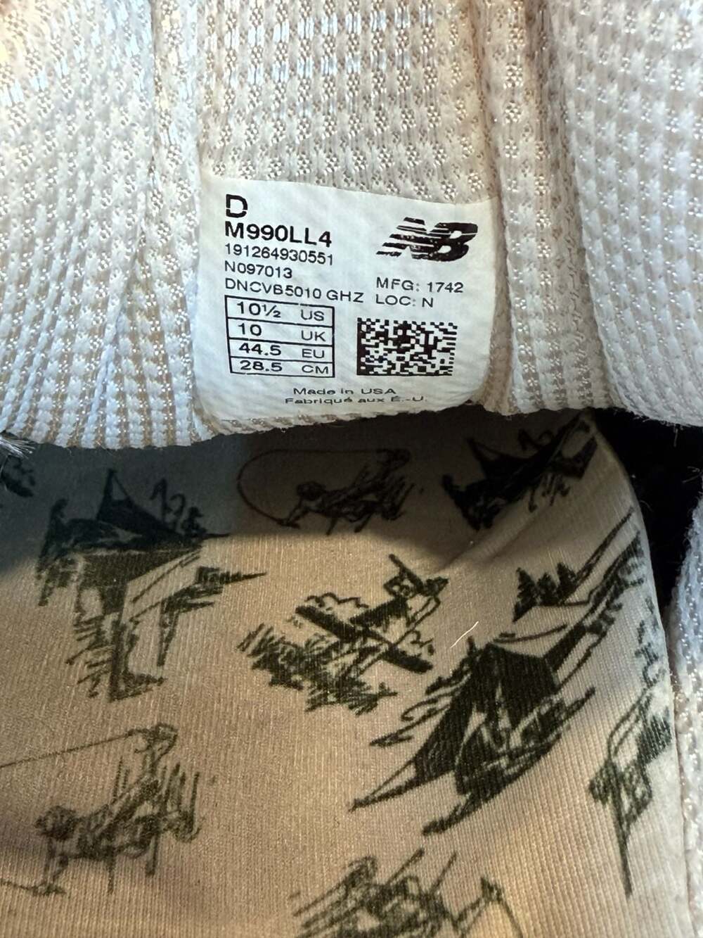 New Balance x L.L. Bean 990v4 Made in USA Brown Sneakers - Picture 9 of 9